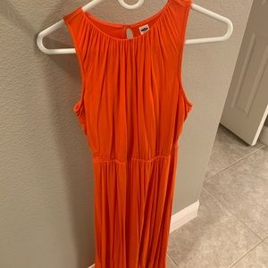 Old Navy Orange Maxi Dress